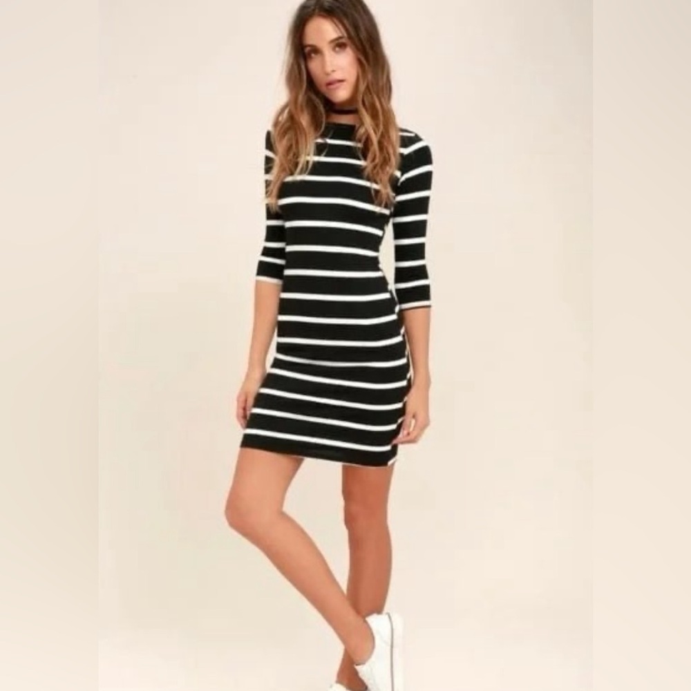 Stripped Dress from Lulus